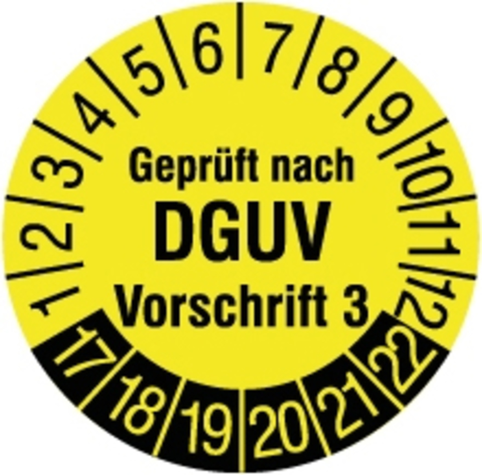 DGUV Vorschrift 3 bei Remo Heyde in Tröbitz