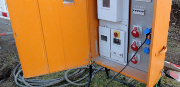 Baustrom bei Remo Heyde Elektroinstallation & Service in Tröbitz