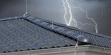 Äußerer Blitzschutz bei Remo Heyde Elektroinstallation & Service in Tröbitz