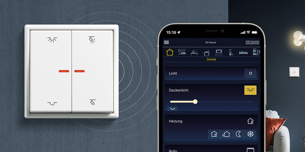 KNX RF Taster bei Remo Heyde Elektroinstallation & Service in Tröbitz