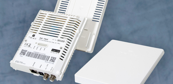 Ethernet over Coax bei Remo Heyde in Tröbitz